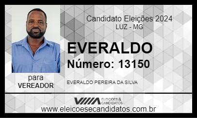 Candidato EVERALDO 2024 - LUZ - Eleições