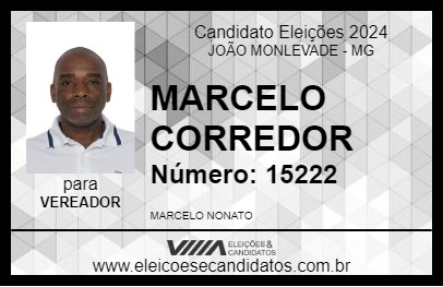 Candidato MARCELO CORREDOR 2024 - JOÃO MONLEVADE - Eleições