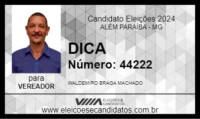 Candidato DICA 2024 - ALÉM PARAÍBA - Eleições