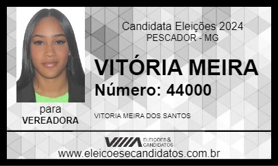 Candidato VITÓRIA MEIRA 2024 - PESCADOR - Eleições