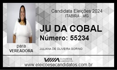 Candidato JU DA COBAL 2024 - ITABIRA - Eleições