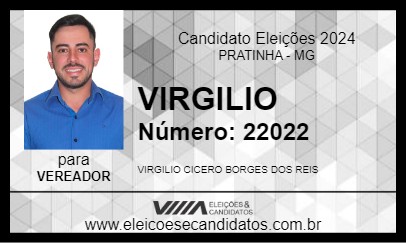 Candidato VIRGILIO 2024 - PRATINHA - Eleições