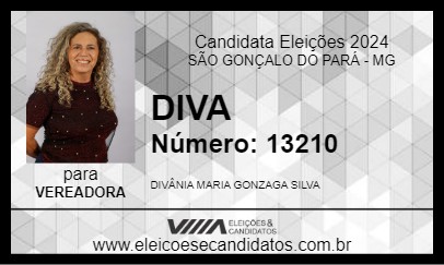 Candidato DIVA 2024 - SÃO GONÇALO DO PARÁ - Eleições