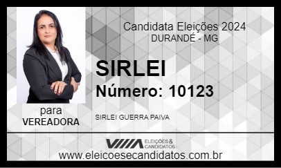 Candidato SIRLEI 2024 - DURANDÉ - Eleições