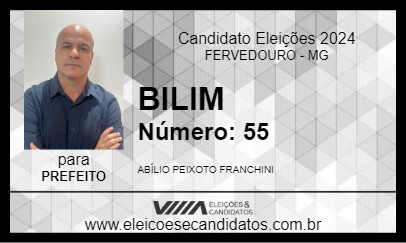 Candidato BILIM 2024 - FERVEDOURO - Eleições