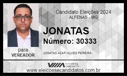 Candidato JONATAS 2024 - ALFENAS - Eleições