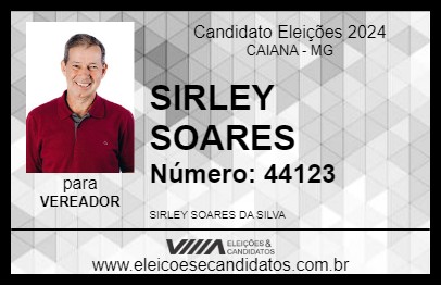 Candidato SIRLEY SOARES 2024 - CAIANA - Eleições