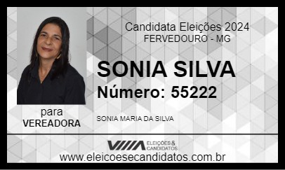 Candidato SONIA SILVA 2024 - FERVEDOURO - Eleições