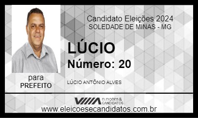 Candidato LÚCIO 2024 - SOLEDADE DE MINAS - Eleições