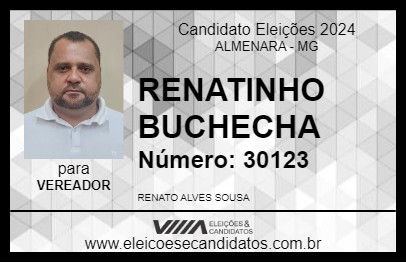 Candidato RENATINHO BUCHECHA 2024 - ALMENARA - Eleições