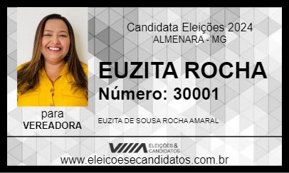 Candidato EUZITA ROCHA 2024 - ALMENARA - Eleições