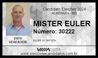 Candidato MISTER EULER 2024 - ALMENARA - Eleições