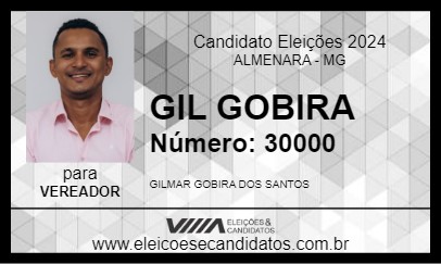 Candidato GIL GOBIRA 2024 - ALMENARA - Eleições