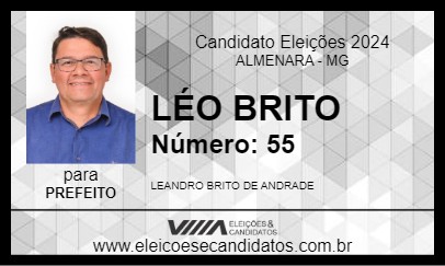 Candidato LÉO BRITO 2024 - ALMENARA - Eleições