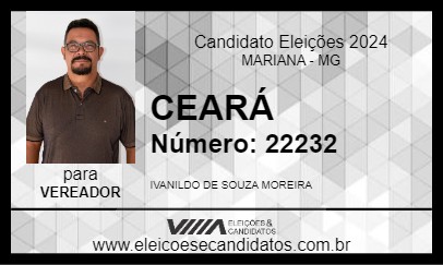 Candidato CEARÁ 2024 - MARIANA - Eleições