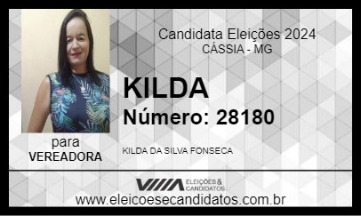 Candidato KILDA 2024 - CÁSSIA - Eleições