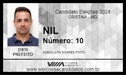 Candidato NIL 2024 - CRISTINA - Eleições