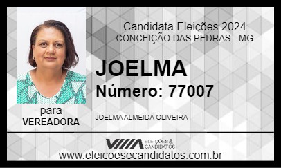 Candidato JOELMA 2024 - CONCEIÇÃO DAS PEDRAS - Eleições