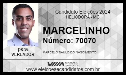 Candidato MARCELINHO 2024 - HELIODORA - Eleições