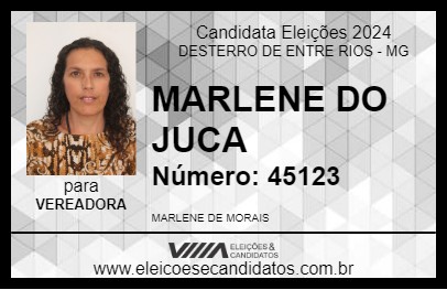 Candidato MARLENE DO JUCA 2024 - DESTERRO DE ENTRE RIOS - Eleições