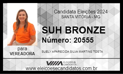 Candidato SUH BRONZE 2024 - SANTA VITÓRIA - Eleições