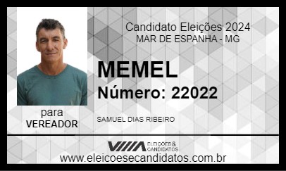 Candidato MEMEL 2024 - MAR DE ESPANHA - Eleições