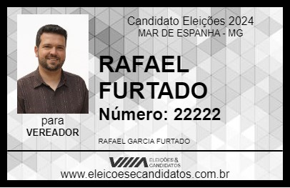 Candidato RAFAEL FURTADO 2024 - MAR DE ESPANHA - Eleições