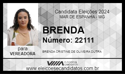 Candidato BRENDA 2024 - MAR DE ESPANHA - Eleições