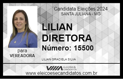 Candidato LILIAN DIRETORA 2024 - SANTA JULIANA - Eleições