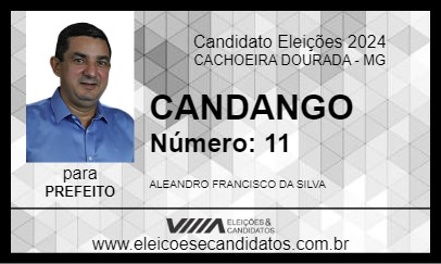 Candidato CANDANGO 2024 - CACHOEIRA DOURADA - Eleições