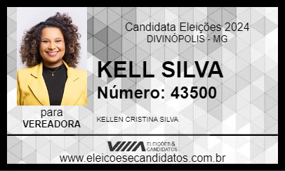 Candidato KELL SILVA 2024 - DIVINÓPOLIS - Eleições