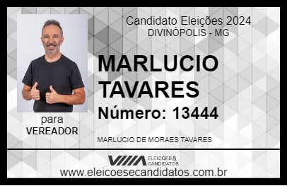 Candidato MARLUCIO TAVARES 2024 - DIVINÓPOLIS - Eleições