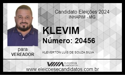 Candidato KLEVIM 2024 - INHAPIM - Eleições