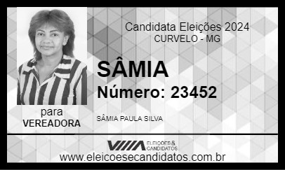 Candidato SÂMIA 2024 - CURVELO - Eleições