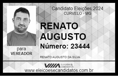 Candidato RENATO AUGUSTO 2024 - CURVELO - Eleições