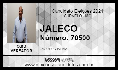 Candidato JALECO 2024 - CURVELO - Eleições