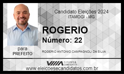 Candidato ROGERIO 2024 - ITAMOGI - Eleições