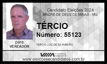 Candidato TÉRCIO 2024 - MADRE DE DEUS DE MINAS - Eleições