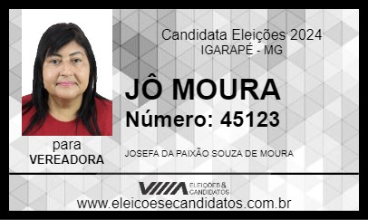 Candidato JÔ MOURA 2024 - IGARAPÉ - Eleições