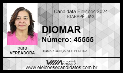 Candidato DIOMAR 2024 - IGARAPÉ - Eleições