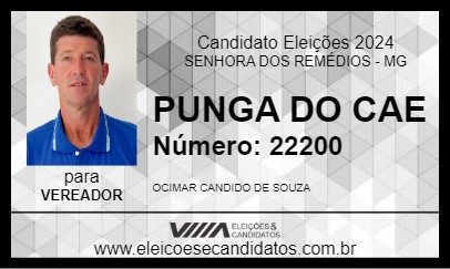 Candidato PUNGA DO CAE 2024 - SENHORA DOS REMÉDIOS - Eleições