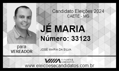 Candidato ZÉ MARIA 2024 - CAETÉ - Eleições