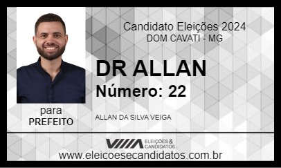 Candidato DR ALLAN 2024 - DOM CAVATI - Eleições