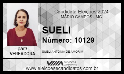 Candidato SUELI 2024 - MÁRIO CAMPOS - Eleições