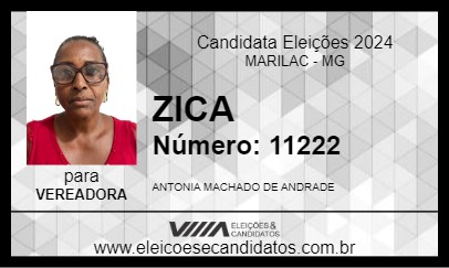 Candidato ZICA 2024 - MARILAC - Eleições