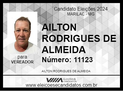 Candidato DIOCA 2024 - MARILAC - Eleições