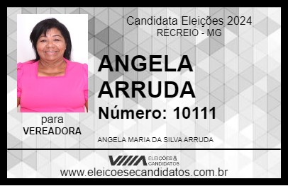 Candidato ANGELA ARRUDA 2024 - RECREIO - Eleições