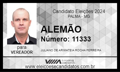 Candidato ALEMÃO 2024 - PALMA - Eleições