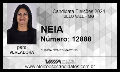 Candidato NEIA 2024 - BELO VALE - Eleições