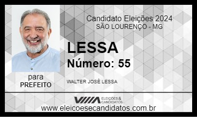 Candidato LESSA 2024 - SÃO LOURENÇO - Eleições